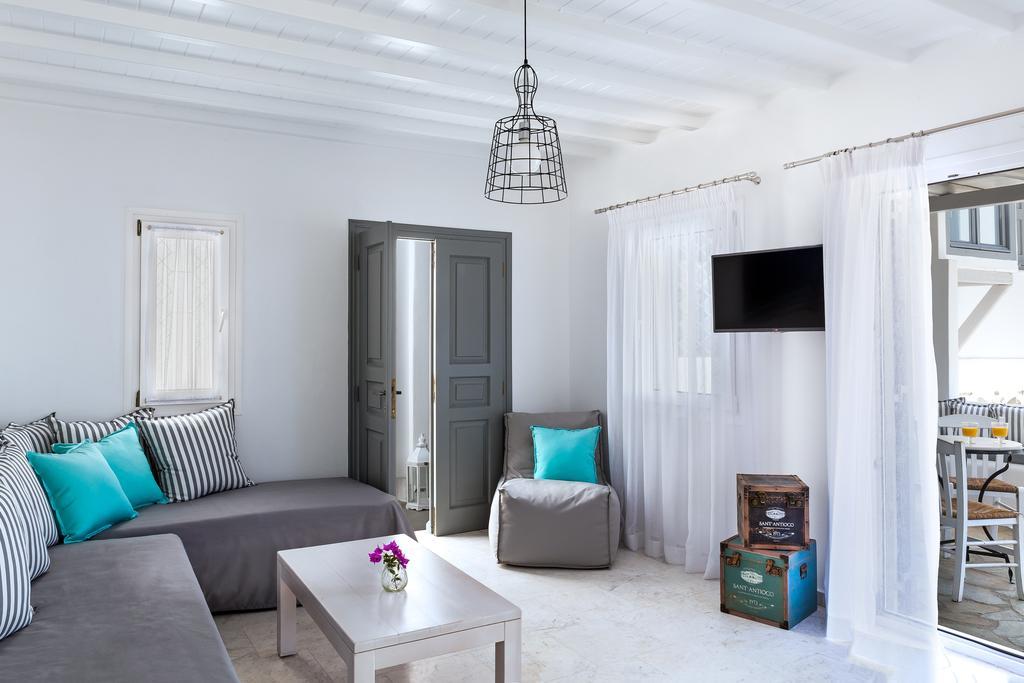 Bay Bees Sea View Suites & Homes Platys Gialos  Rom bilde